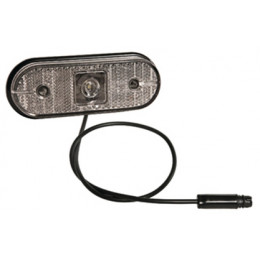 Feu de position à LED 24V BLANC 31-7707-104 Unipoint avec réflecteur