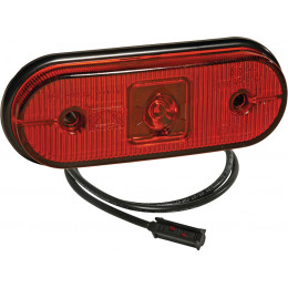Feu de position à LED 24V rouge  31-7804-014 Unipoint I avec réflect