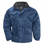 PARKA BEAVER COTON-POLY BLEU 