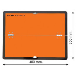 ADR Plaque Neutre avec Trous 40x30 Galva