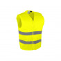 GILET FLUO hi-viz double bande cl2.2 XL   EN ISO 20471