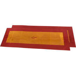 ECE70-01 2 ADHESIFS 565 X 195 REMORQUE  KIT DE 2 PLAQUES